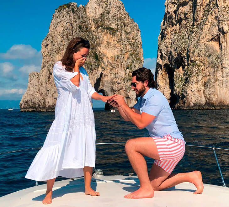 Proposta di matrimonio Ischia