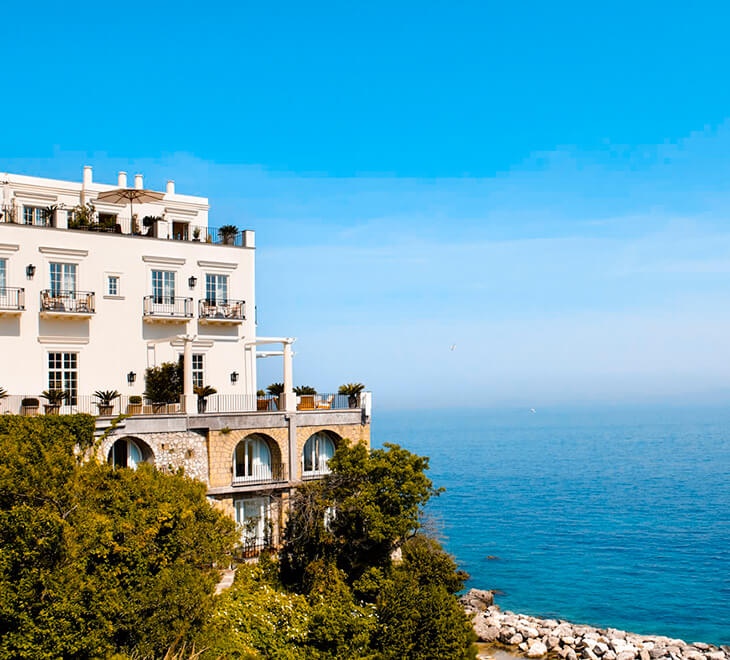 Luxury hotel capri